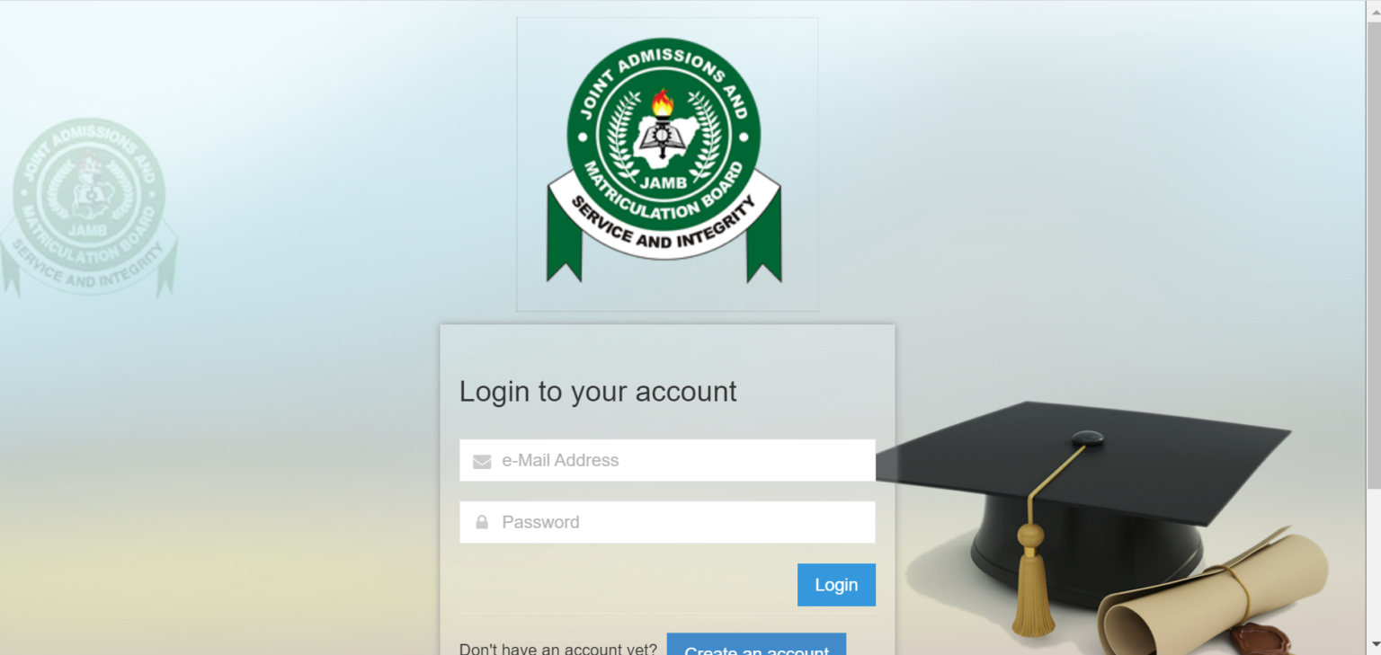 JAMB CAPS 2022/2023 Portal Link How to Login