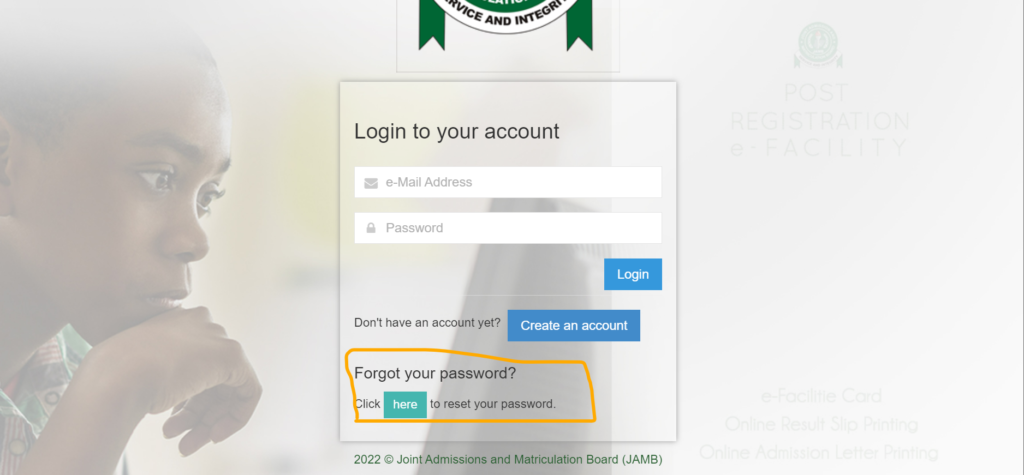 how-to-retrieve-jamb-password-via-sms-2022-2023